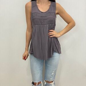 Embroidered Boho Sleeveless Tank Top